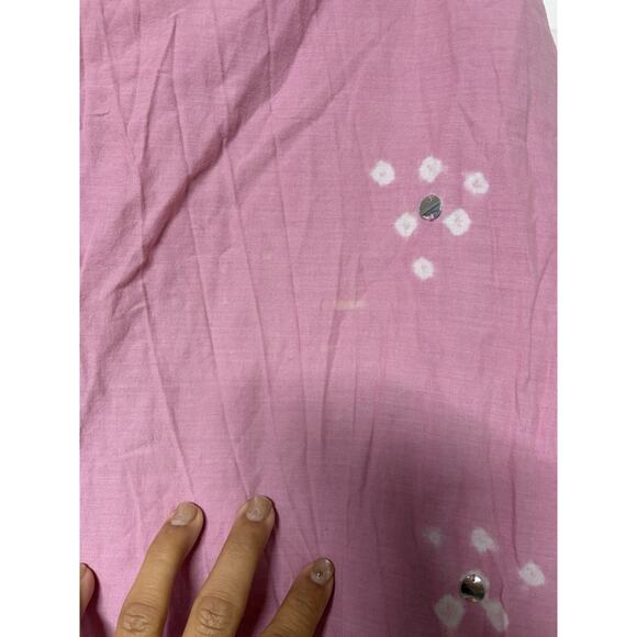 VTG Y2K Old Navy Pink Brown Ombre Low Waist Maxi Skirt Boho Festival Fairy 8 - Picture 9 of 12